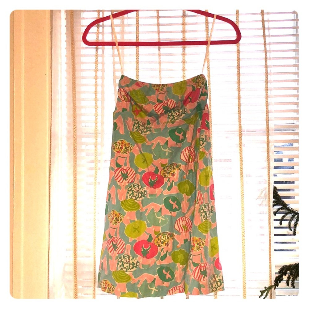 Lilly Pulitzer tube / strapless dress